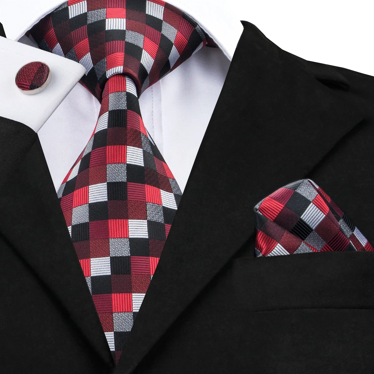 Aliexpress.com : Buy C 1423 Hi Tie Newest Design Red Plaid Ties For Men
