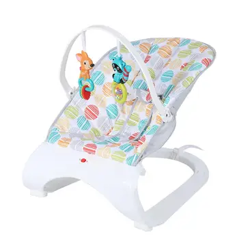 

Infant Rocker Electric Rocking Chair Cradle Comfort Vibration Rocking Chair With Decorations Soothing The Baby's Artifact Sleeps