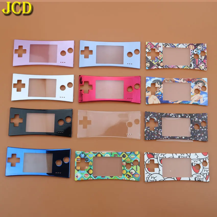 

JCD 1Pcs Replacement For Nintend GameBoy Micro Halloween Front Case Housing For GBM Front Faceplate Cove Repair Part