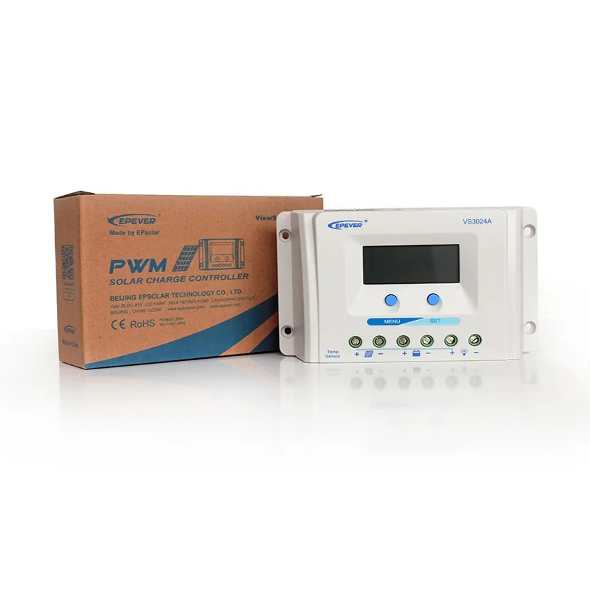 

EPSOLAR VS3024A 30A 12V 24V EP EPEVER New Viewstar Solar Charge controller LCD display