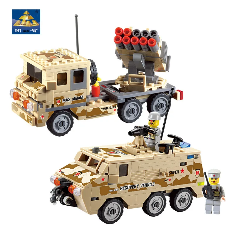 

K Model Compatible with Lego K84024-84027 Missile vehicle Tank Models Building Kits Blocks Toys Hobby Hobbies For Boys Girls