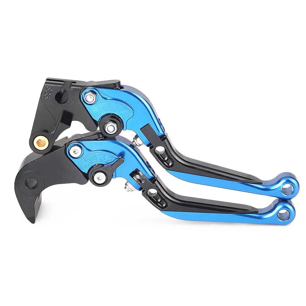 CNC Adjustable Folding Extendable Motorcycle Long Short Brake Clutch Levers for DUCATI 748 916SPS 916SPS 900SS MONSTER M400 M600 M620 M900 M750 M750IE ST2 /ST4 ST4S ABS Aluminum Alloy