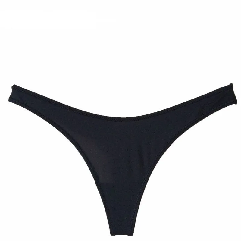 

Swimwear Swim Shorts Beach Pants Swimsuit Hipster Briefs Thong Underwear 2019 Sexy Woman Bikini Thong Bottoms Brazilian T-Back