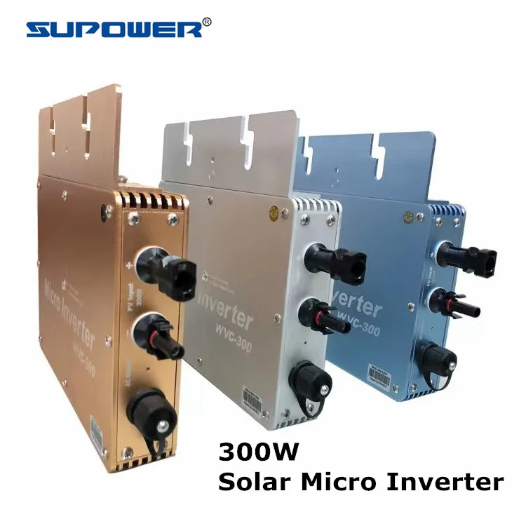 

Waterproof IP65 Solar Grid Tie Micro Inverter 300W Microinverter Inversor For On Grid Solar Power System Home