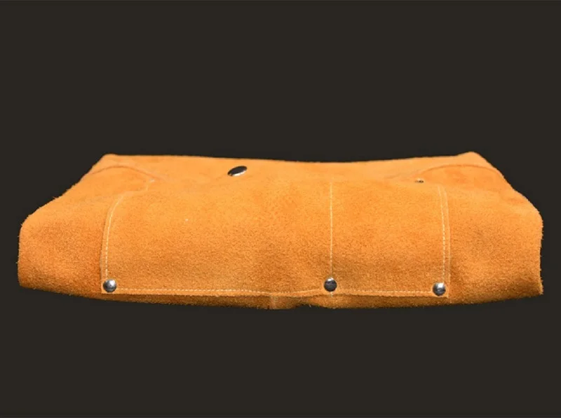 Welding Overalls High Temperature Protective Clothing Cowskin Flame Retardant Safety Clothes Wear Resistant Welders Bib Overall