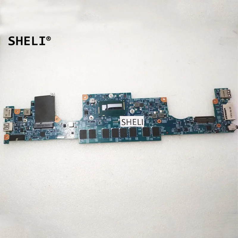 Best Price laptop Motherboard SHELI For DELL Inspiron 7437 I3-4010U notebook pc Mainboard CN-0F6GDH 0F6GDH F6GDH SR16Q 4GB 100% test ok