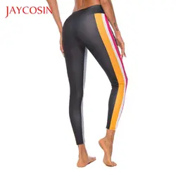 JAYCOSIN кружево печатных брюки для девочек Ladies'Digital Нижняя облегающие спортивные брюки на лето и весну сезон полиэстер спандекс