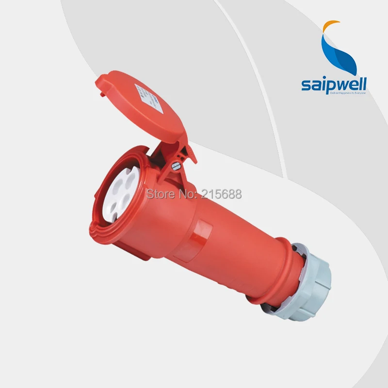 

Brand New Saip IP44 WATERPROOF SOCKET 32A 440V 4P
