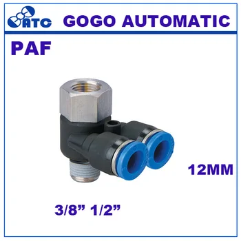 

GOGO 10pcs a lot Outer six angle double thread quick coupling PAF 12-03 04 high quality connect