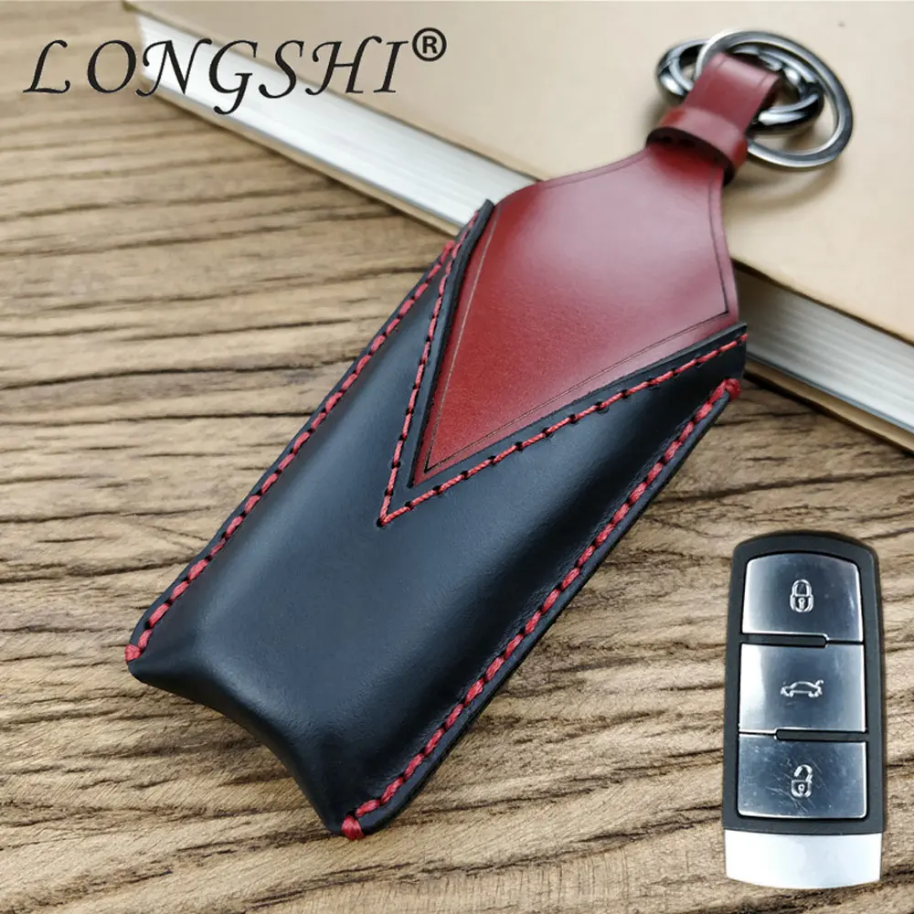 

Top PU Car Accessories Key Packet Key Case Key Bag Key Cover For Volkswagen VW Passat/Sagitar/MAGOTAN/LAVIDA Key Protect