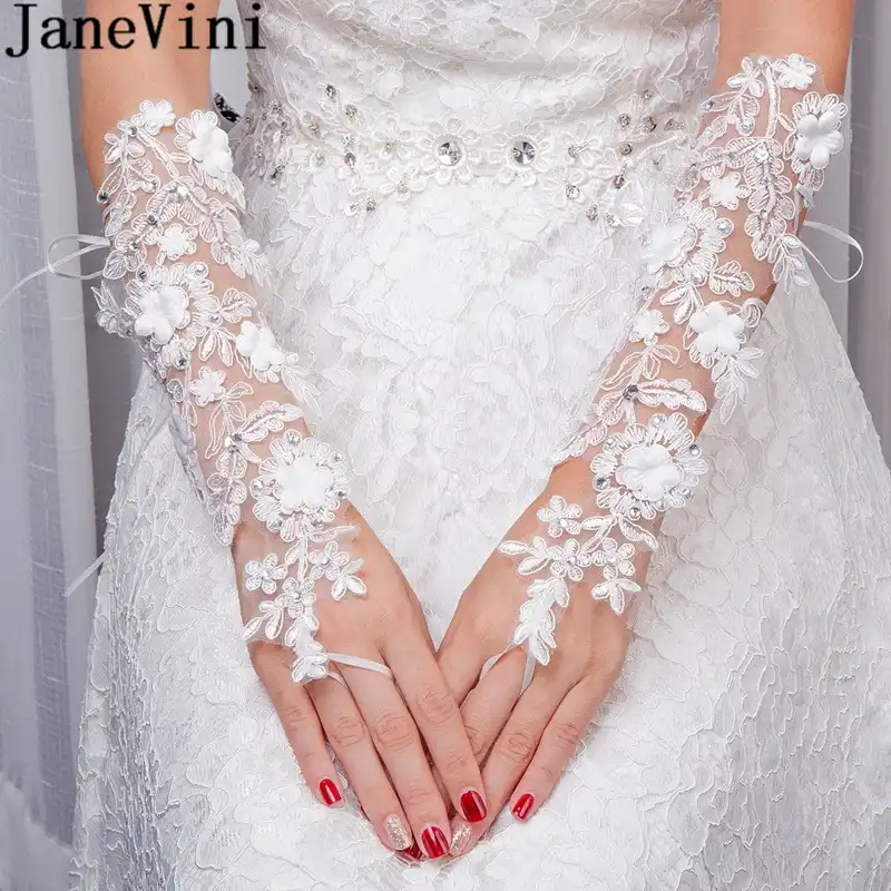 wedding gloves for the bride