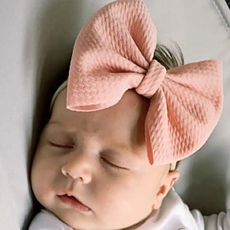 oversized newborn bows