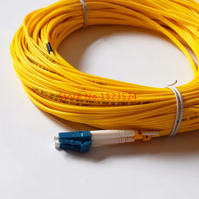 LC/UPC в SC/UPC LC-SC волоконно-оптический патч-корд дуплексный волоконный внутренний волоконный кабель SM PVC 2,0 мм 40 м