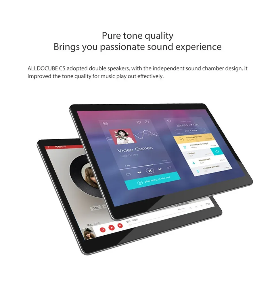 Alldocube C5 9,6 дюймов 2 Гб ОЗУ 32 Гб ПЗУ MTK6737 ARM A53 четырехъядерный Android 7,0 двойной 4G планшетный ПК