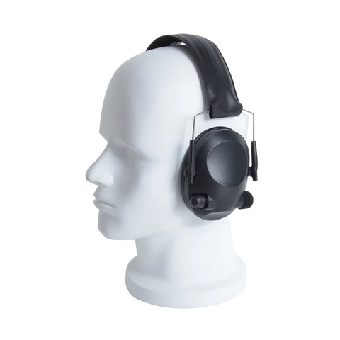 Fone de Ouvido Eletrônico Tiro Protetor Auditivo Earmuffs Proteção Dobrável Sinairsoft Esporte Tático Peltor 6 s