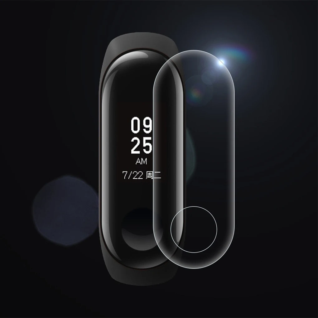 1/5/10 шт Экран Защитная пленка для Xiaomi Mi Band 2/3/4 смарт-браслет полностью закрывающая Защитная Плёнки не калёное Стекло