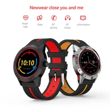 Лучшие деловые часы подарочные Bluetooth сердечного ритма с шагомером спортивные фитнес-трекер Смарт-часы для IOS Android мужские умные часы