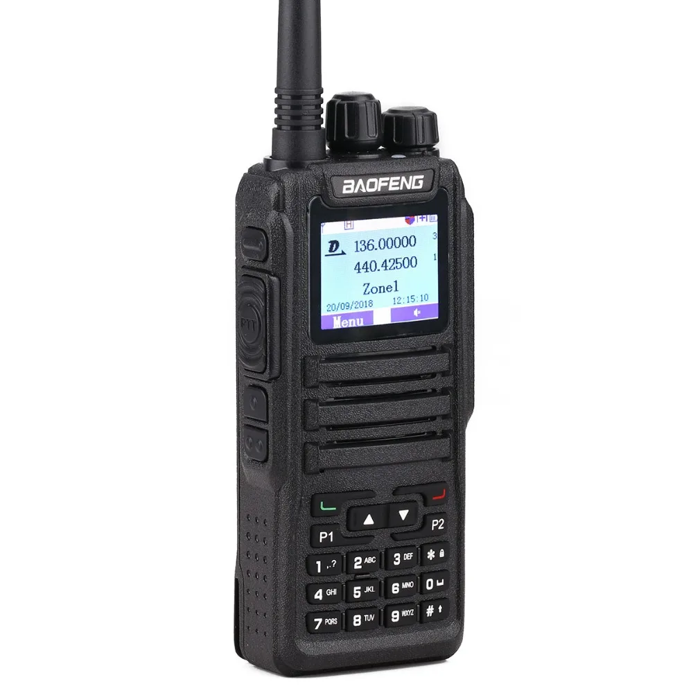 Baofeng DM-1701 рация с двумя временными разъемами DMR Digital Tier1 и 2 Walkie Talkie 10000 контактов Ham DM1701 радио+ 771 антенна