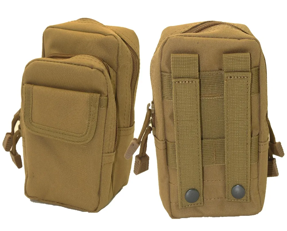 Airsoft Hunting Gear MOLLE Utility Tactical Vest Waist Tool Pouch Bag