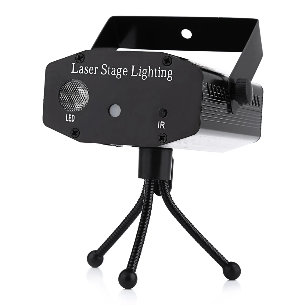 

Lightme R&G Holiday Laser Dj Disco Projector AC 100 - 240V 9W Mini LED Stage Laser Light RGB Projector Club Festival LED Lamp
