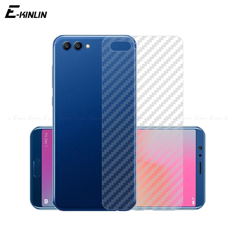

Back Cover Screen Protector For HuaWei Honor Magic 2 V9 Play Note 8 10i 20i View 20 10 Lite Carbon Fiber Sticker Protective Film
