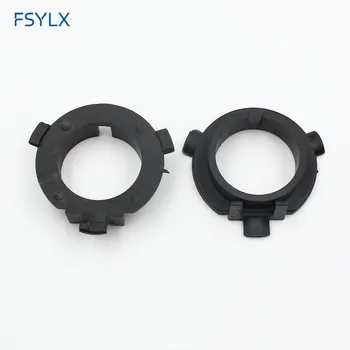 

FSYLX LED H7 Bulb Holder Adapter for Hyundai Veloster i30 H7 LED headlight headlamp H7 base adapter for KIA K4 K5 Sorento CEED