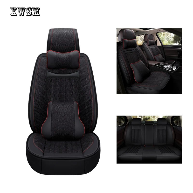 

XWSN leather car seat cover For honda civic 2006-2011 cr-v accord 7 city FIT car accessories covers for vehicle seat