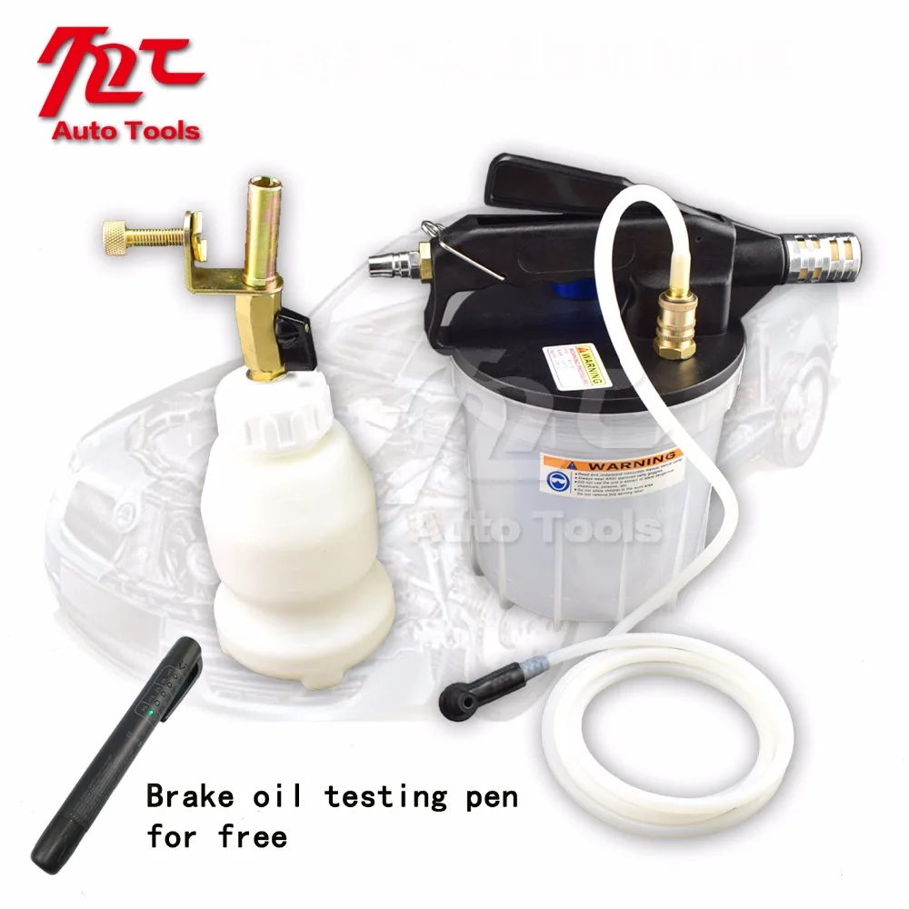 Pneumatic Brake Bleeding Tool Brake Fluid Bleeder For Cars, Trucks