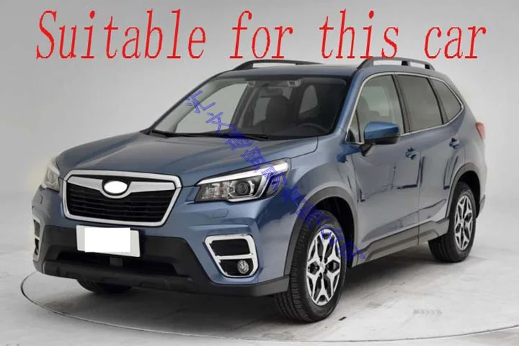 Декорированные аксессуары для Subaru Forester SK 2018 2019 задний бампер из АБС