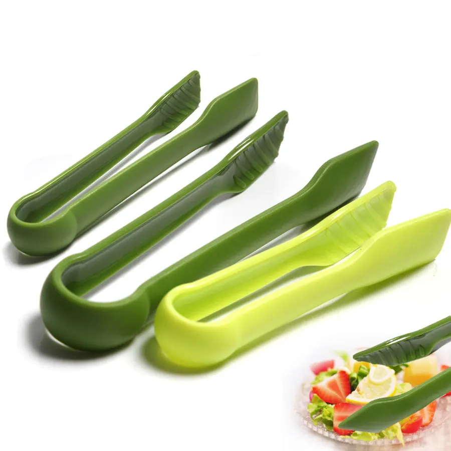 Buy 3pcs/Set PP Plastic Kitchen Tongs Non Stick