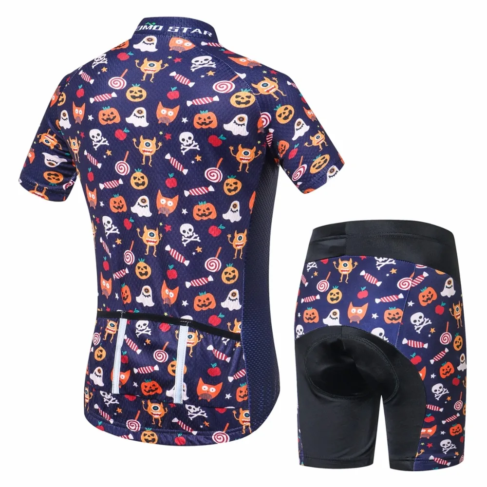 Summer Kids Cycling Set Bike Jersey Shorts suit Children Road Mountain MTB Bicycle Clothes Boys Maillot Ropa Ciclismo Top bottom