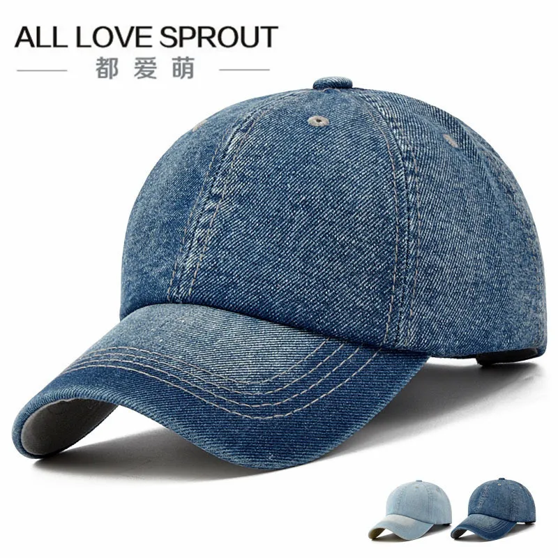 Prix pour 2017 denim chapeau Solide couleur hommes et femmes printemps et d'été automne baseball chapeau version Coréenne de la marée de mode loisirs lumière Prix pour 2017 denim chapeau Solide couleur hommes et femmes printemps et d'été automne baseball chapeau version Coréenne de la marée de mode loisirs lumière