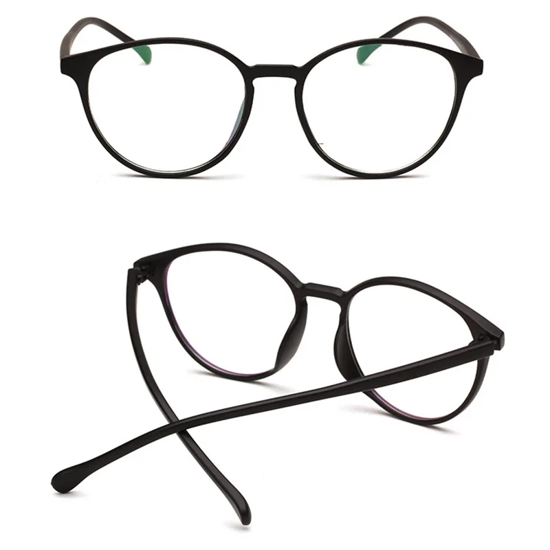 

High Round Glasses Frame Lightweight Myopia Optical Glasses Frame for Men Women DSM