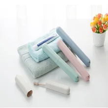 1 шт. чехол для зубной щетки портативный модный портативный дорожный Чехол для зубной щетки пластиковый контейнер для