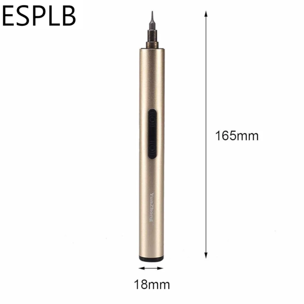 ESPLB электрическая отвертка Мини Портативная 22 в 1 Прецизионная Беспроводная электрическая отвертка Набор для мобильного телефона/часов/камеры