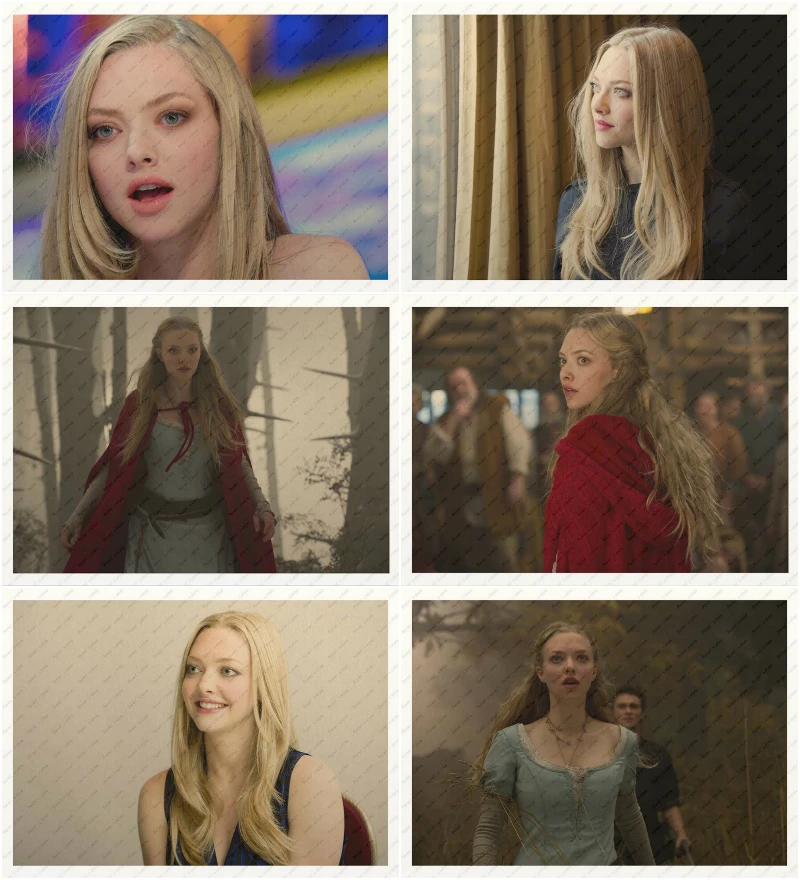 

Amanda Seyfried Idol Poster Yellow Kraft Paper wall sticker Decorative paintings beautiful Girl Poster