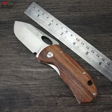 Enlan EL-05 складной нож 8Cr13Mov лезвие с деревянной ручкой для кемпинга охоты выживания Тактические универсальные военные кухонные ножи