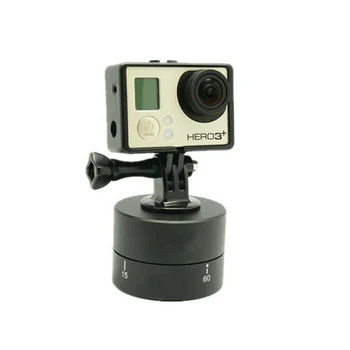 

360 degree rotation delay pan/tilt delayer automatic rotation gimbal for GoPro Hero 4 3+ timer