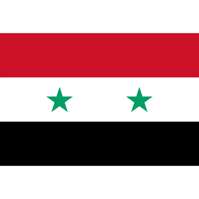 

Syria Flags and Banners 90*150cm (3*5ft) / 60*90cm / 40*60cm of Decoration