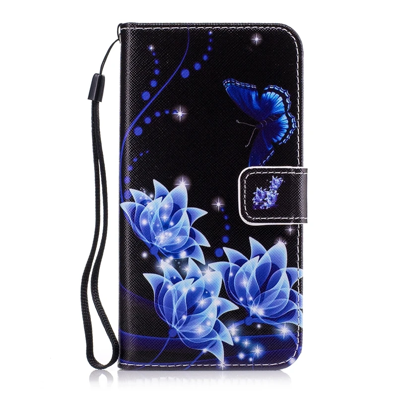 huawei pu case DD Biscus For Huawei Y5 2017 Case Flower Wallet Leather Flip Case For Huawei Y6 2017 MYA-L03 U29 L23 L41 L22 Y5III  Stand Cover pu case for huawei Cases For Huawei