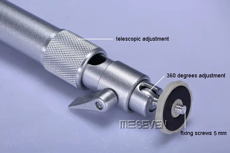Aluminum Silver 360 Degree Adjustable Universal For Internal