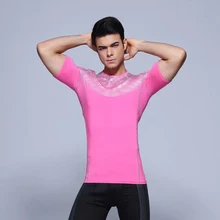 Top Quality Sport Men Bike Bicycle Cycling Tshirts Slim Fit Quick Dry T-shirts Male Gym Running Short Sleeve Jerseys