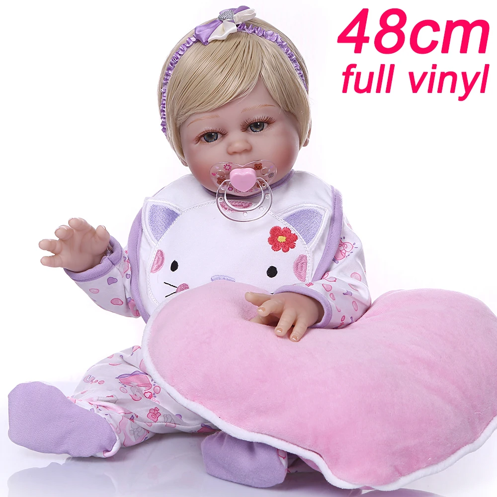 48cm All Silicone Girl Body Reborn Baby Elsa Doll Toy For Sale Mni Newborn Bebe Reborn Menina Accompanying Toy Best Xmas Gift Dolls Aliexpress 48cm All Silicone Girl Body Reborn Baby Elsa Doll Toy For Sale Mni Newborn Bebe Reborn Menina Accompanying Toy Best Xmas Gift Dolls Aliexpress