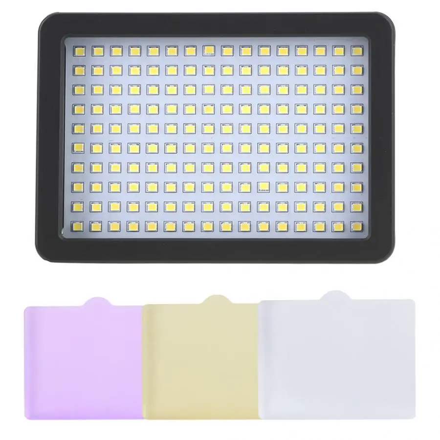 VBESTLIFE 10 5 W 160 LED видео светильник 1150Lm 5600K CRI85 + затемнения цифровой Камера заполните