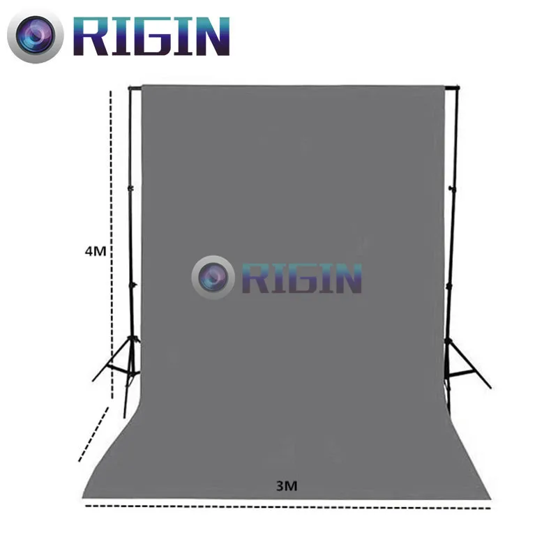

gray Color 4m*3m Portrait background non-woven cloth photo background cloth photography background cloth