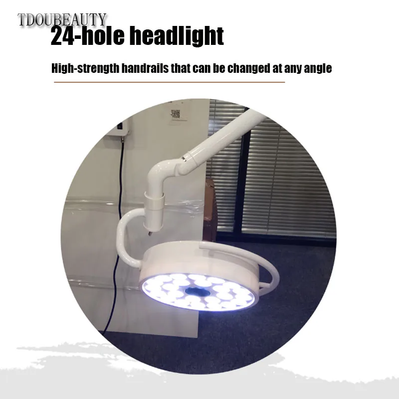  72W LED Stomatology Cold Light Shadowless Lamp Surgical Wall-Mounted Lamp Beauty Tattoo Pet Surgery - 32923555223