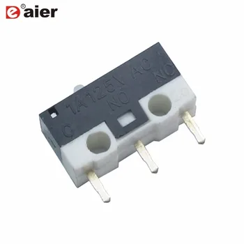 

10Pcs/Lot Micro Limit Switch Sub Miniature Microswitch 3 Pins Without Lever AC 1A 125V Push Button Switch SPDT With PCB Terminal