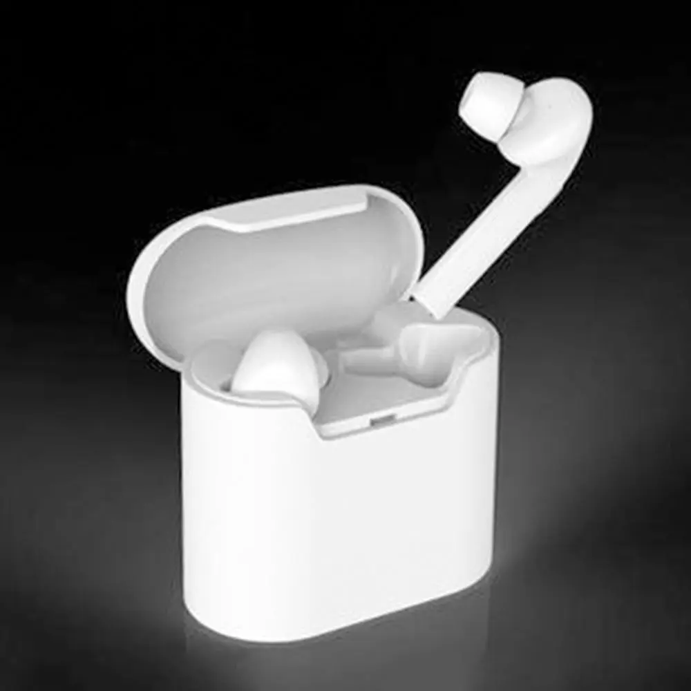 

Air7 Headsets for Mobile Wireless Bluetooth Wireless Headset Bluetooth Earphone Earpiece Earbud with Charging Box For phone/pc