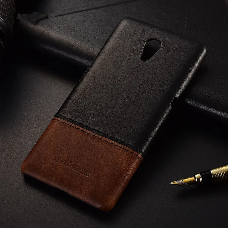 

Luxury brand thin vintage genuine leather back cover case For Lenovo P2 phone cases and covers shell