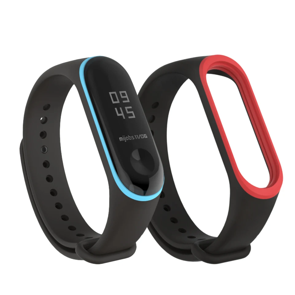 Браслет mi jobs mi Band 4 для Xiaomi mi Band 4/3 спортивный силиконовый браслет mi band 3 ремешок цветной браслет mi Band 3 ремешок